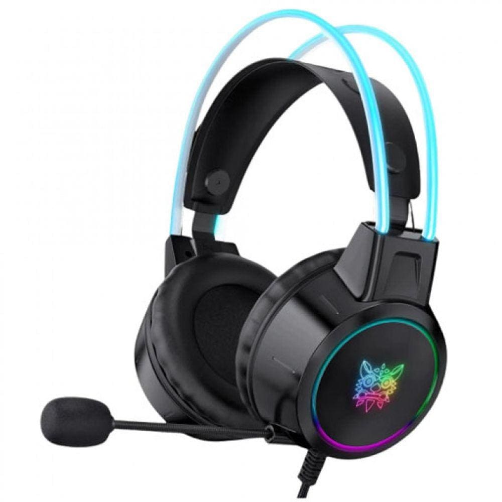 Fones de ouvido para jogos Onikuma Premium com luz RGB