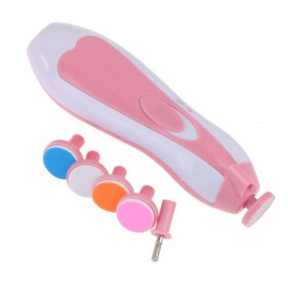 Lixa de unhas elétrica para bebês Baby Pink