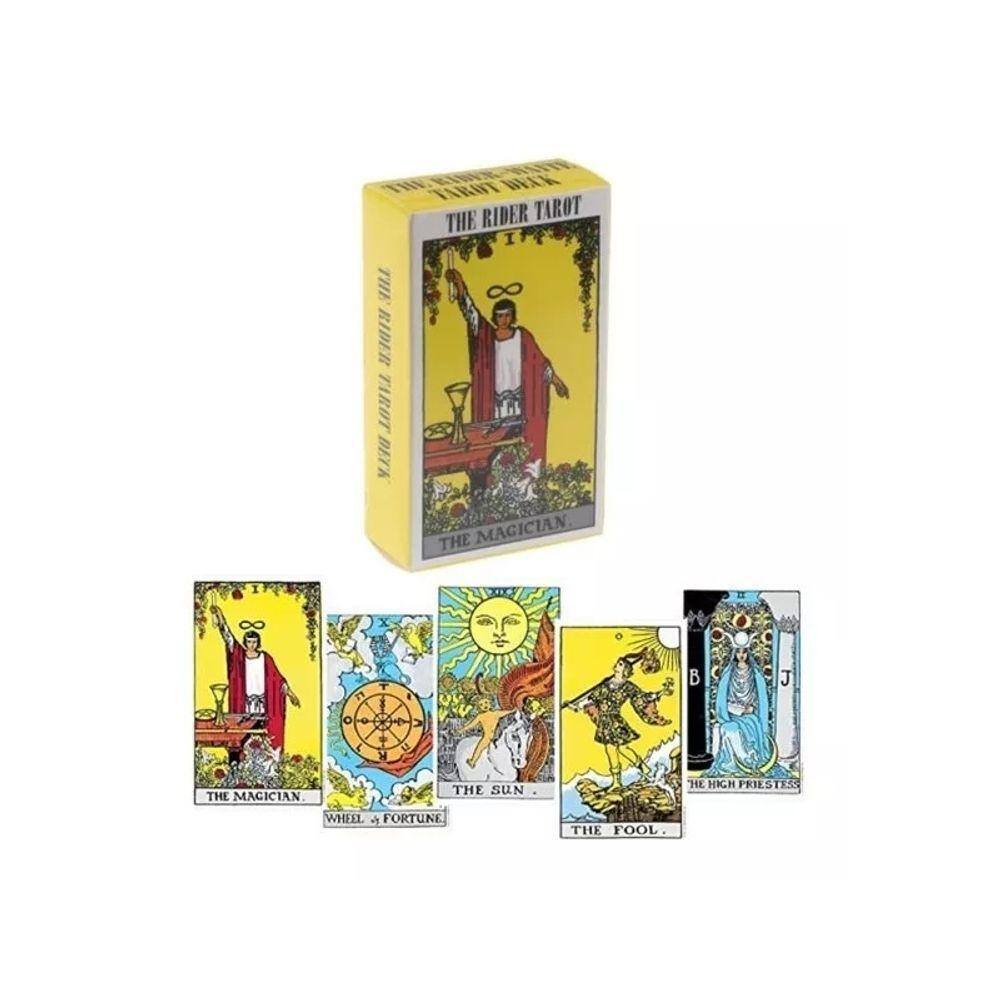 Cartas de tarô Rider Waite 78 Cartas arcanas