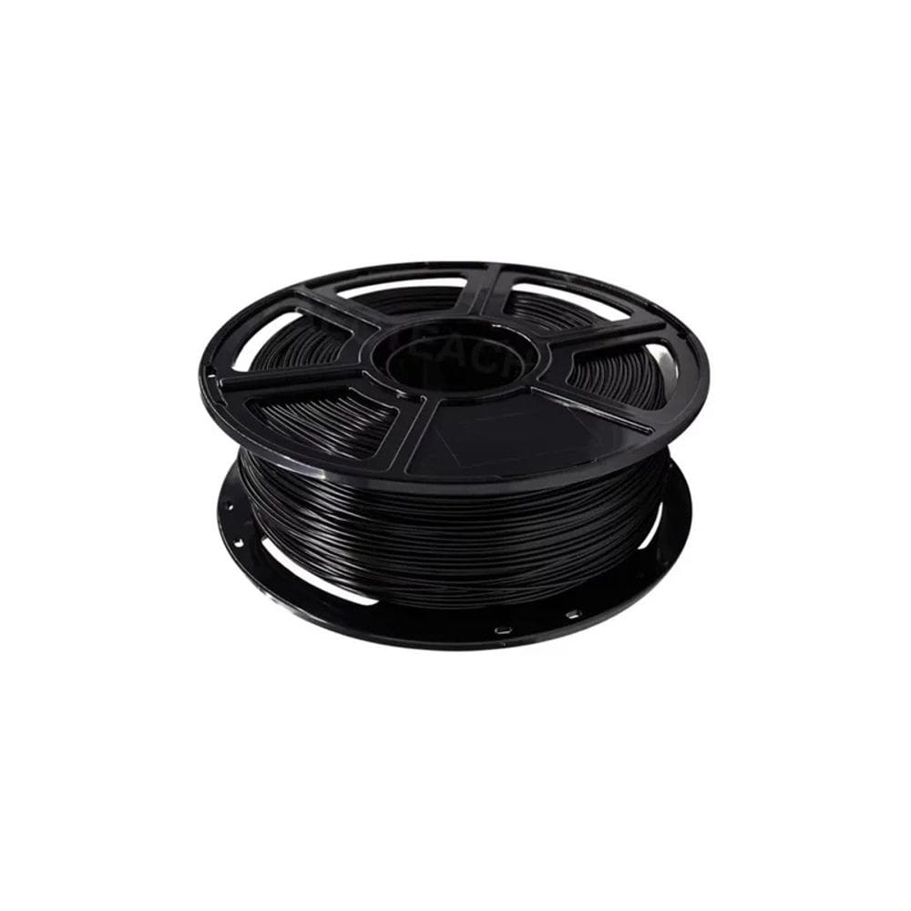 Rolo PLA de filamento de impressora 3D de 1 kg 1,75 mm preto