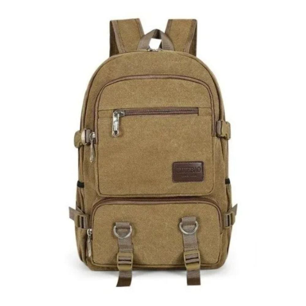 Mochila Urban Canvas 20L impermeável para viagens e caminhadas M64