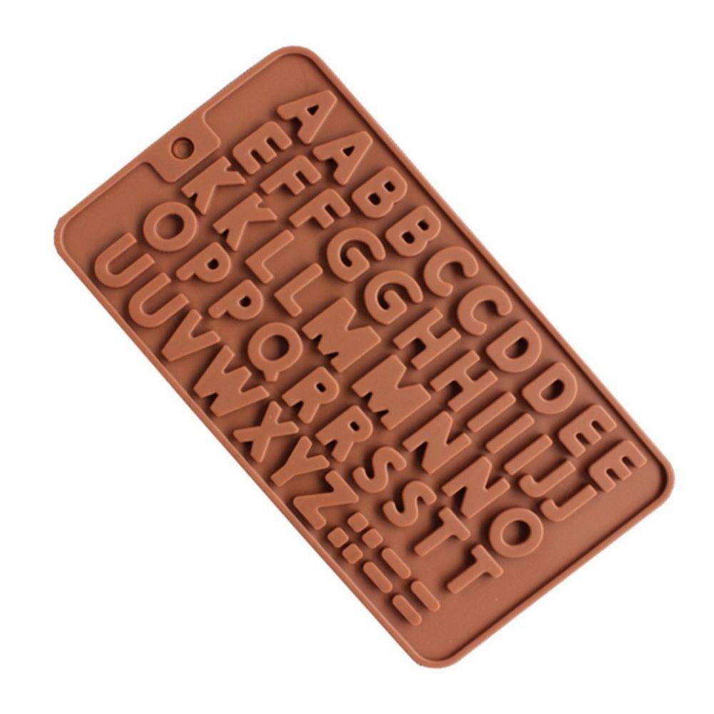 Molde de silicone para chocolate Abecedario