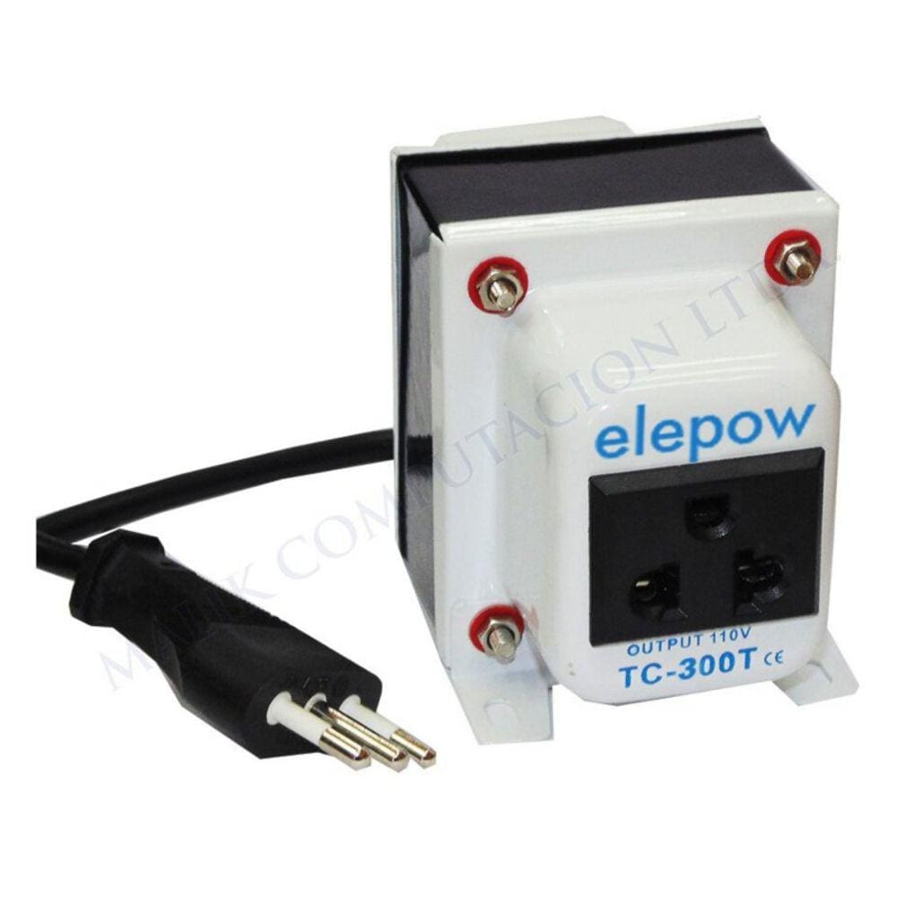 Transformador de tensão 220V a 110V AC 300W Max Universal