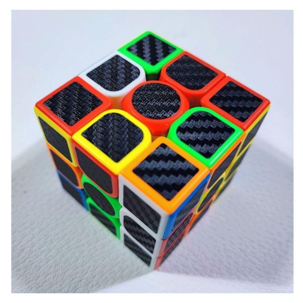 Fibra de carbono Rubik`s Cube Speedcube Professional 3x3