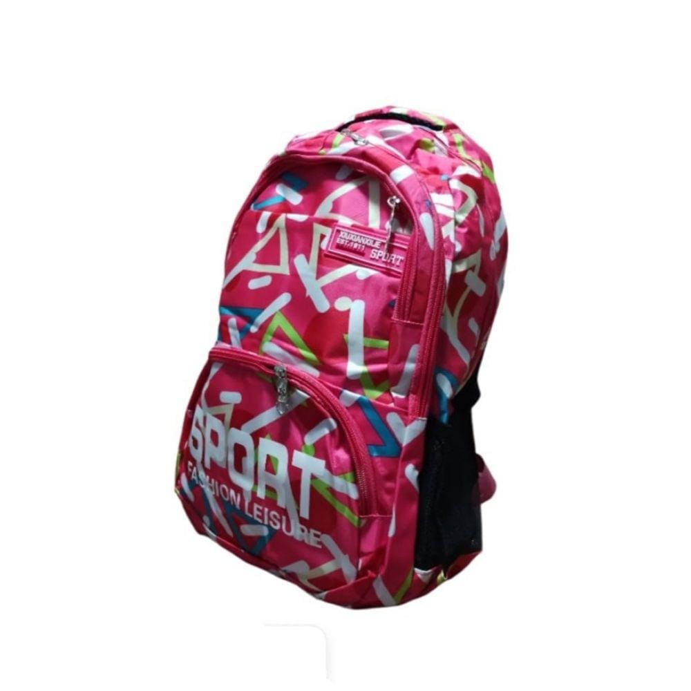 Mochila SPORT 5 com compartimento para esportes rosa