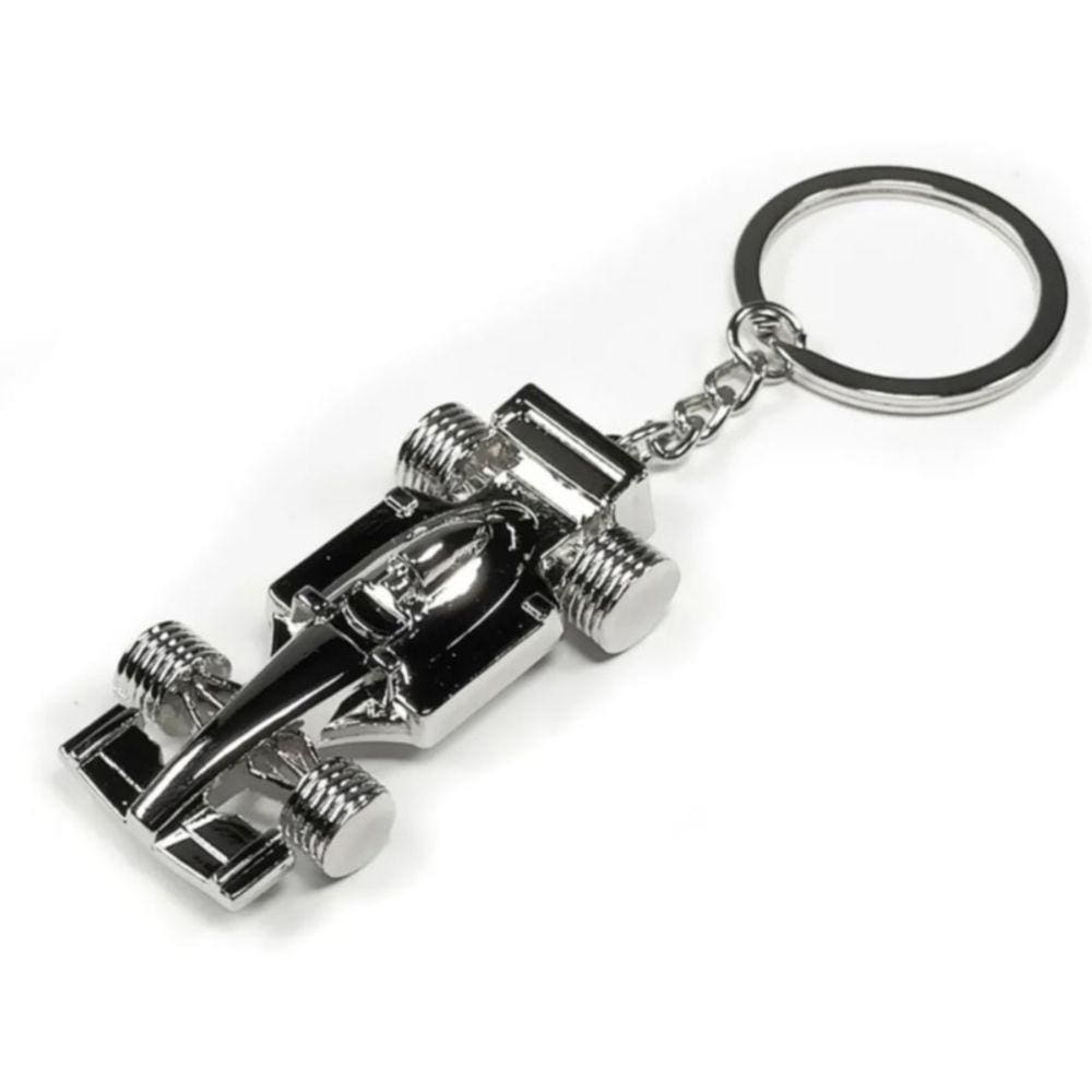 Pingente de chaveiro Formula F1 Metallic AD49 5 cm x 3 cm
