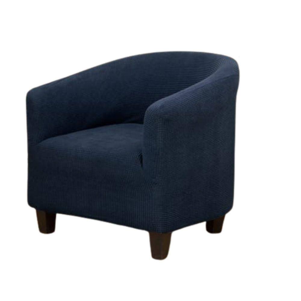 Tecido elástico Poltrona Cover CUADRILLE para sofá de 1 corpo