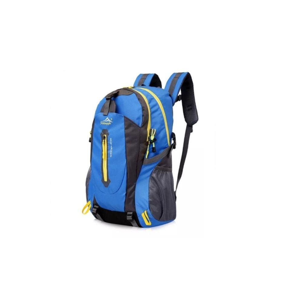 Mochila Outdoor Sports Trekking 35 litros azul impermeável