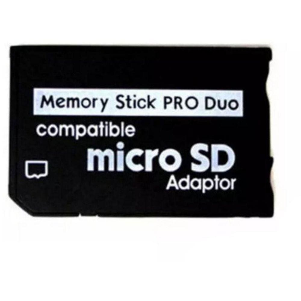 Adaptador Micro SD TF para Memory Stick Pro Duo para PSP