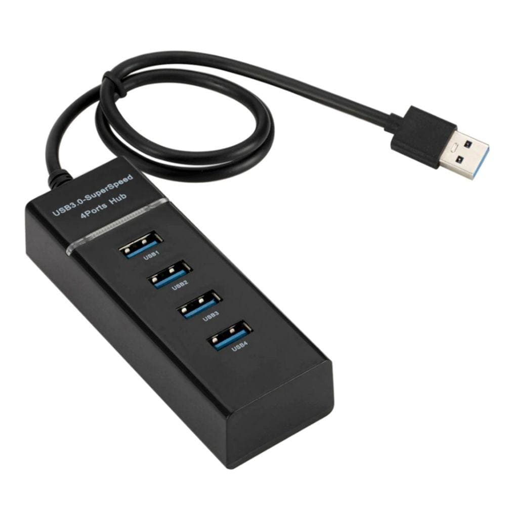 Hub USB VZENLINEA Adaptador Multi USB 3.0 de 4 portas