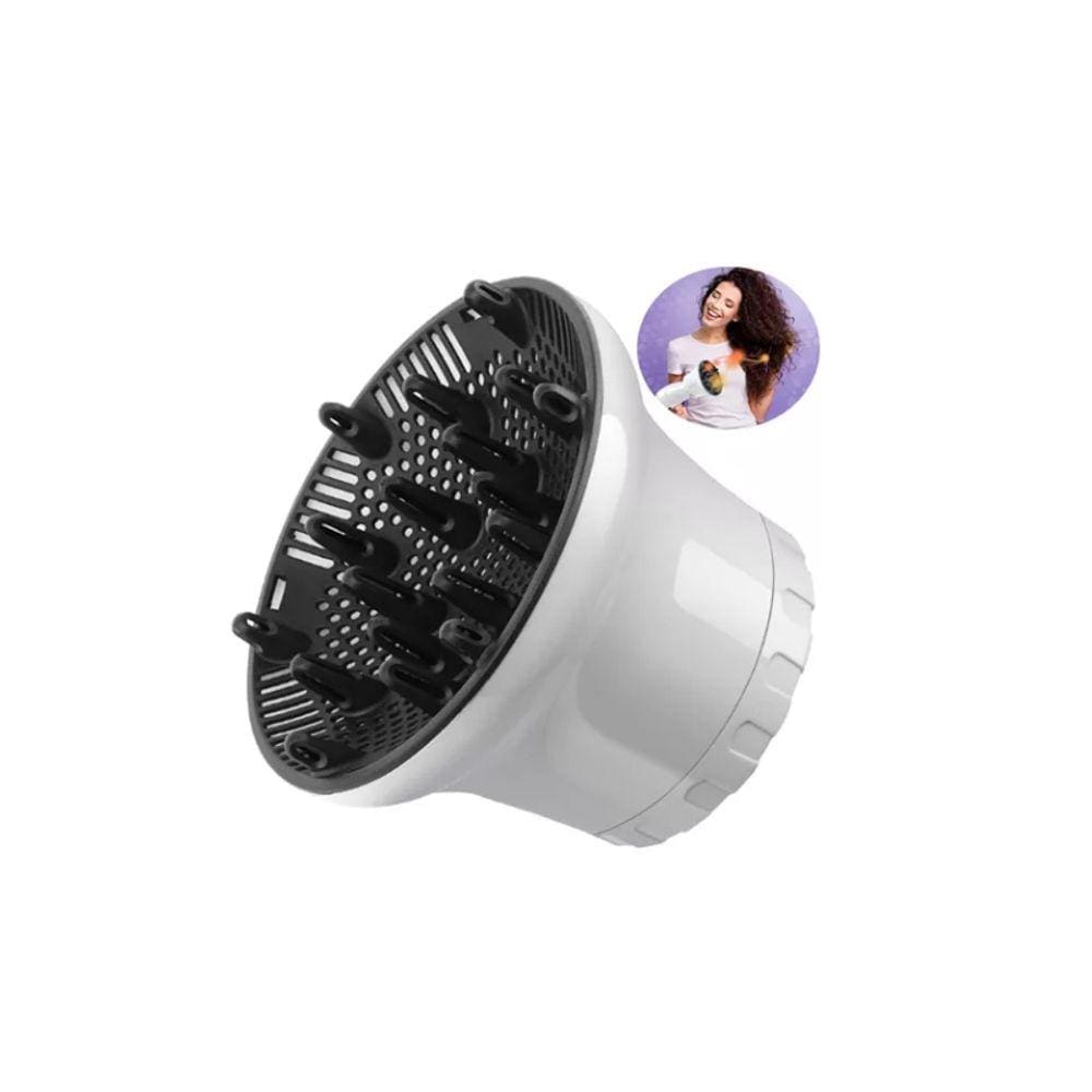 Difusor de silicone para secador de cabelo Universal White