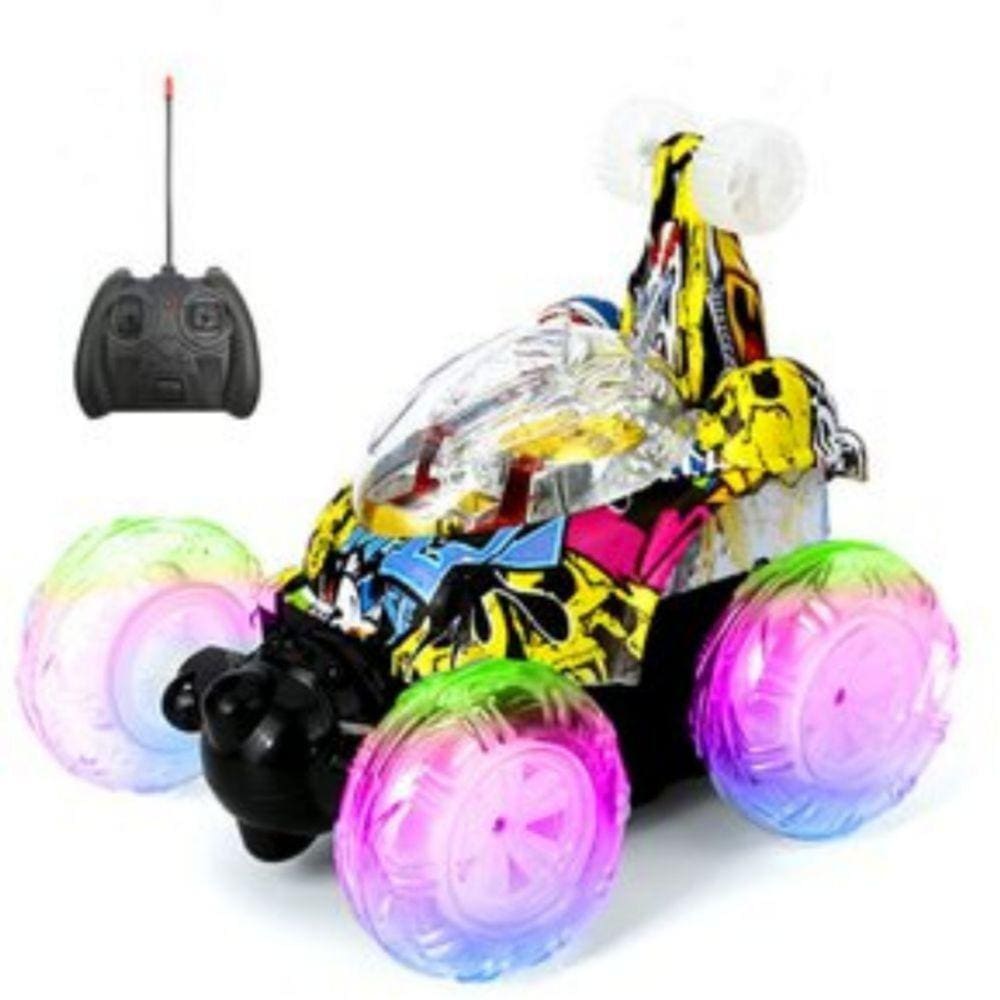 Car Crazy Car de controle remoto com luzes e música