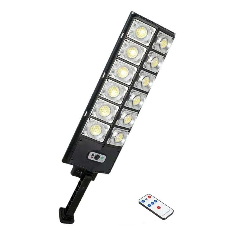 Refletor solar 400W com sensor de movimento, luz LED externa