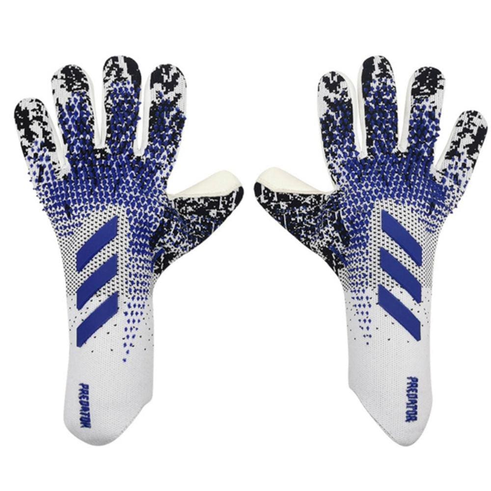 Luvas de goleiro de futebol antiderrapantes e respiráveis para adultos