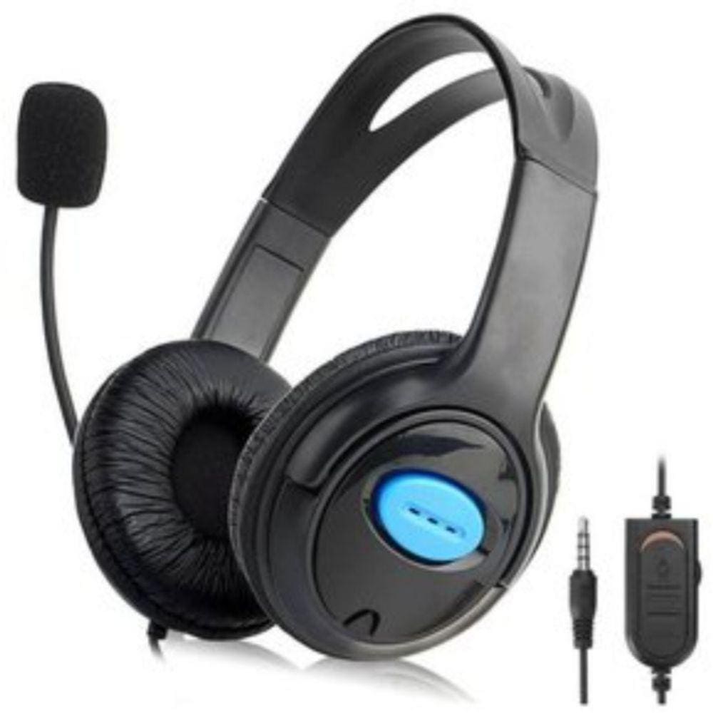 Fone de ouvido para jogos Gamer P4 Dblue para PS4 PC Xbox Nintendo Switch