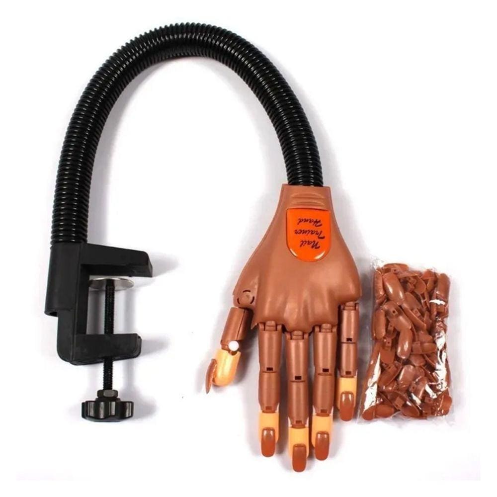 Articulated Practice Hand + 100 pregos de reposição