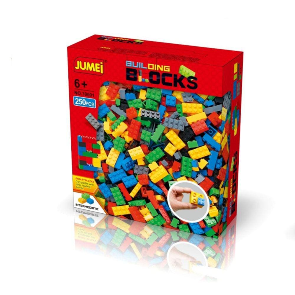 Blocos de construção Jumei 250 peças com Lego
