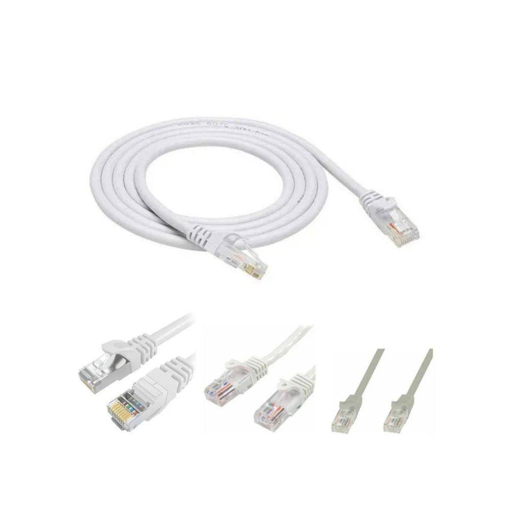 Cabo de rede Ethernet Cat6e 10m compatível com RJ45