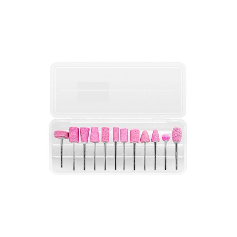 Conjunto de 12 brocas de quartzo para torno
