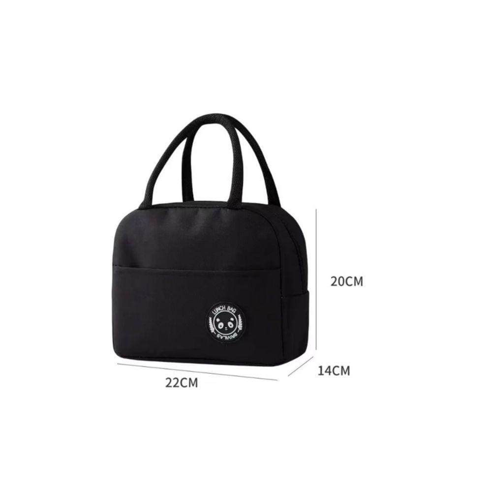 Lancheira, bolsa térmica, lancheira Colation, preta