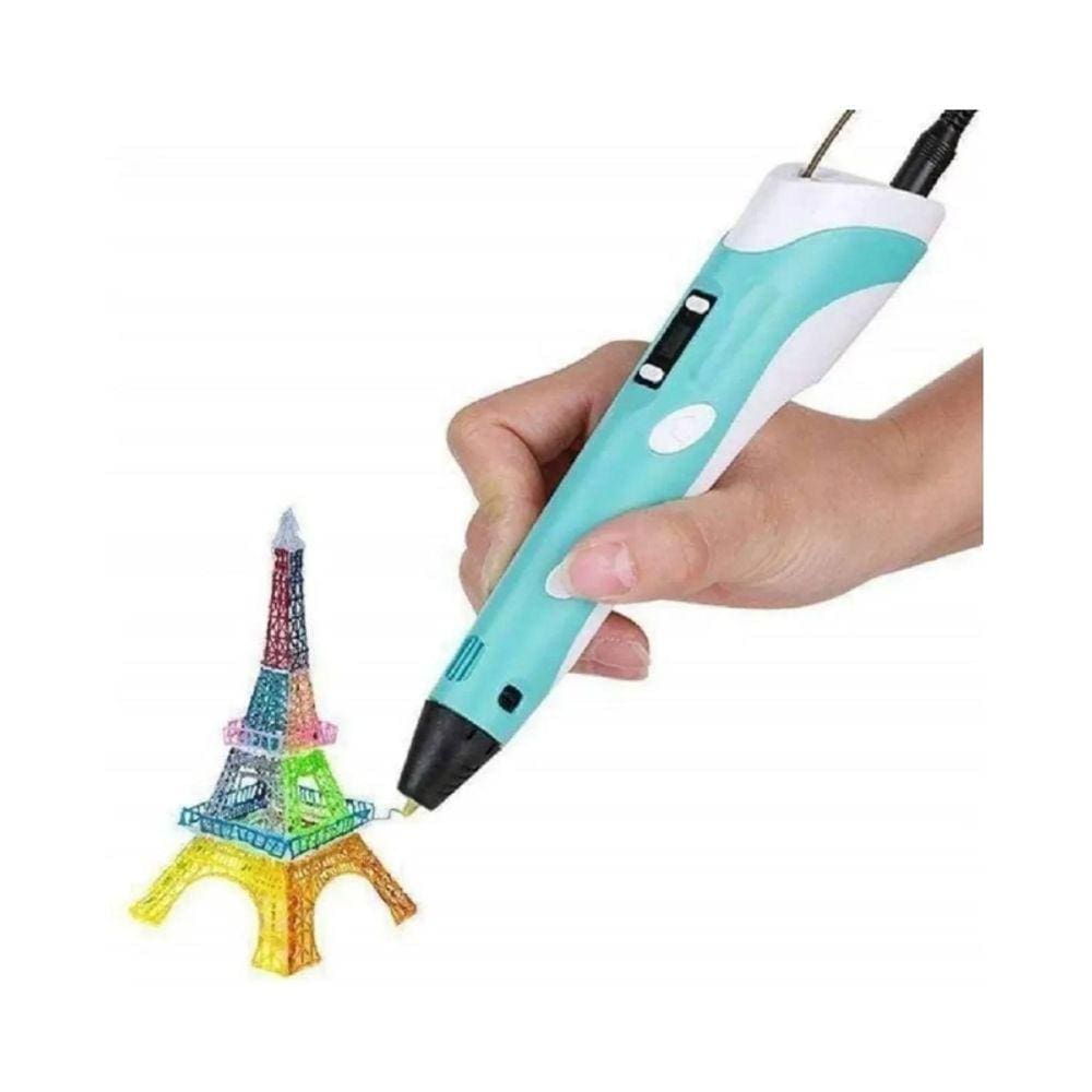 Filamento de caneta de impressora 3D consome tela não digital