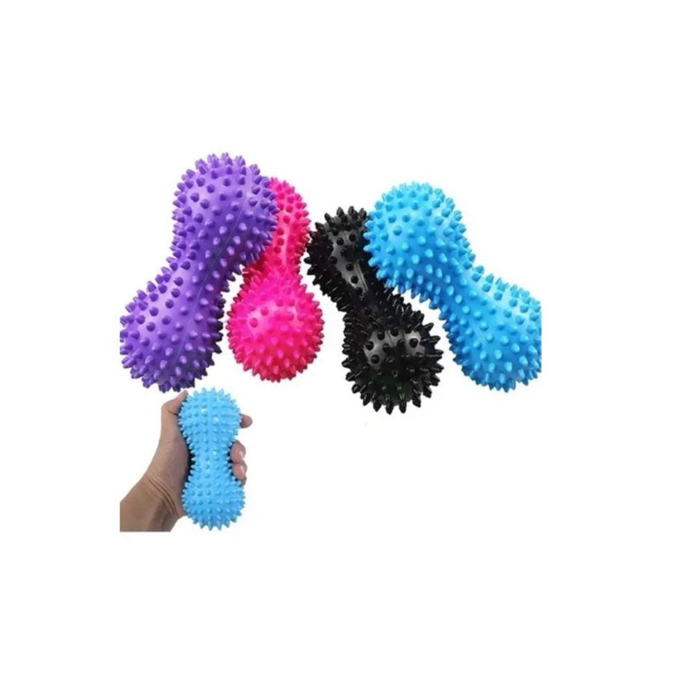 Bolas de massagem Double Hedgehog para Pilates, pé, corpo e mão