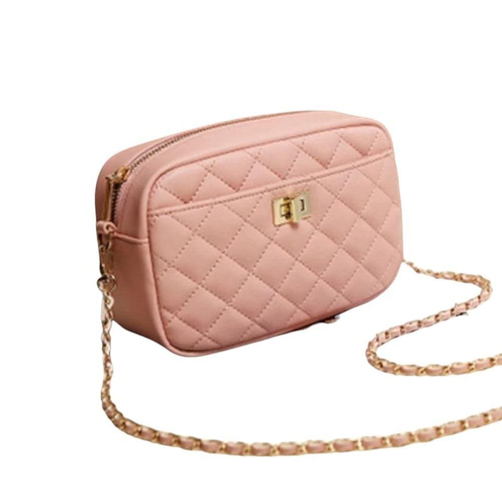 Broche de segurança casual feminino com carteira crossbody 21x15x8cm