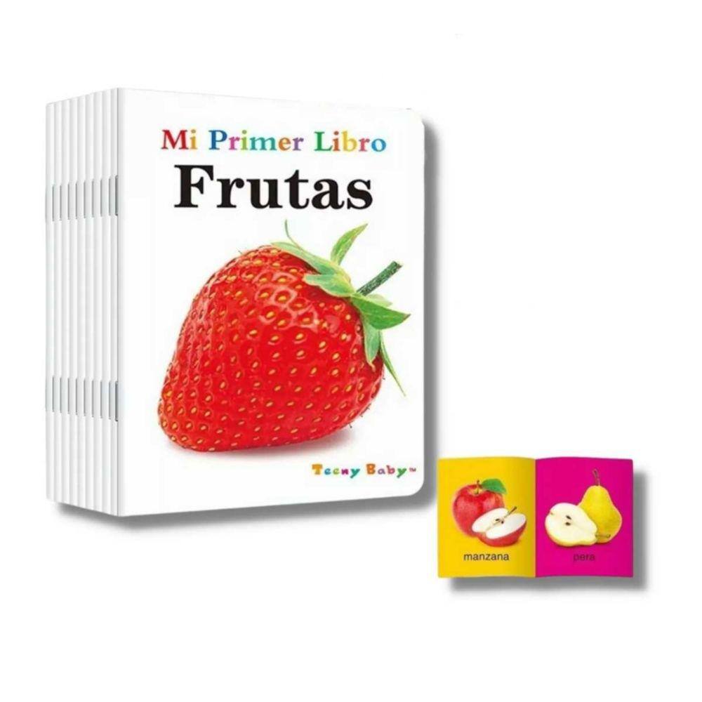 Conjunto de 10 livros didáticos para bebês e crianças de 0 a 3 anos O
