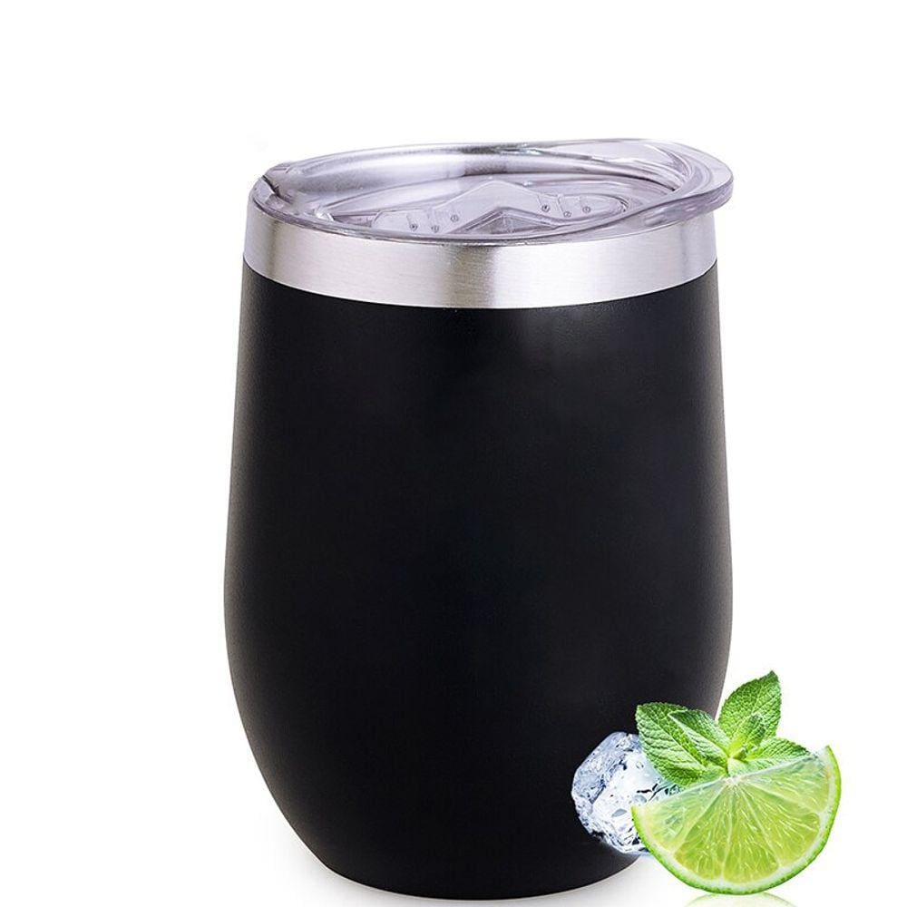 Copo térmico de uísque e cerveja 360ml em aço inoxidável