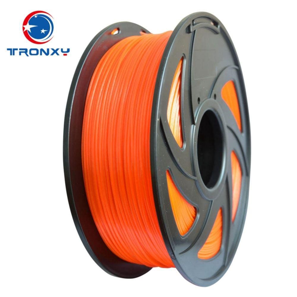 Filamento de impressora 3D PETG Tronxy 1,75 mm 1 kg laranja