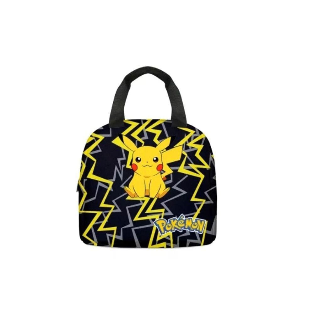 Lancheira Pokémon Pikachu Collation Bag, interior de alumínio