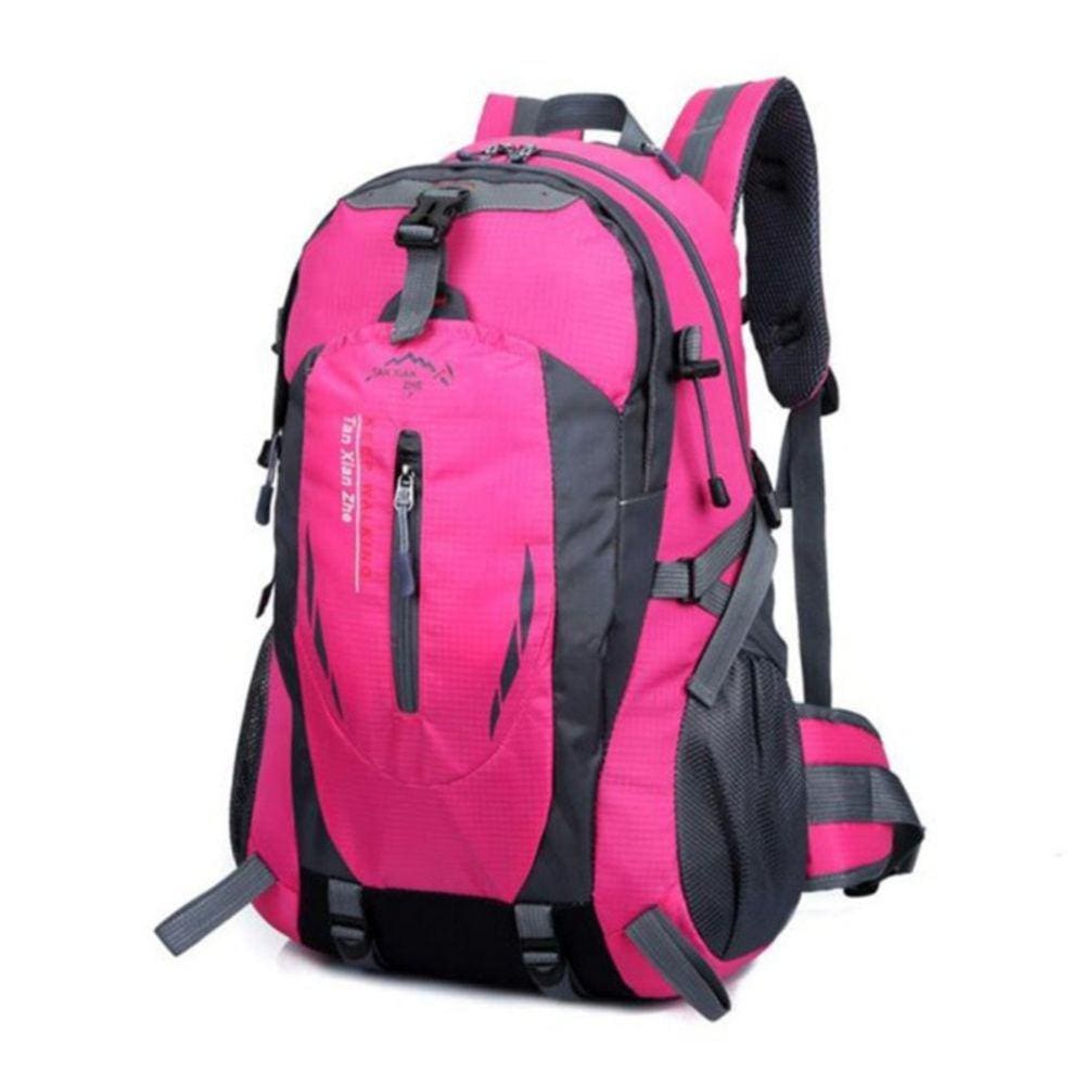 Mochila de trekking ao ar livre 35 litros de nylon impermeável