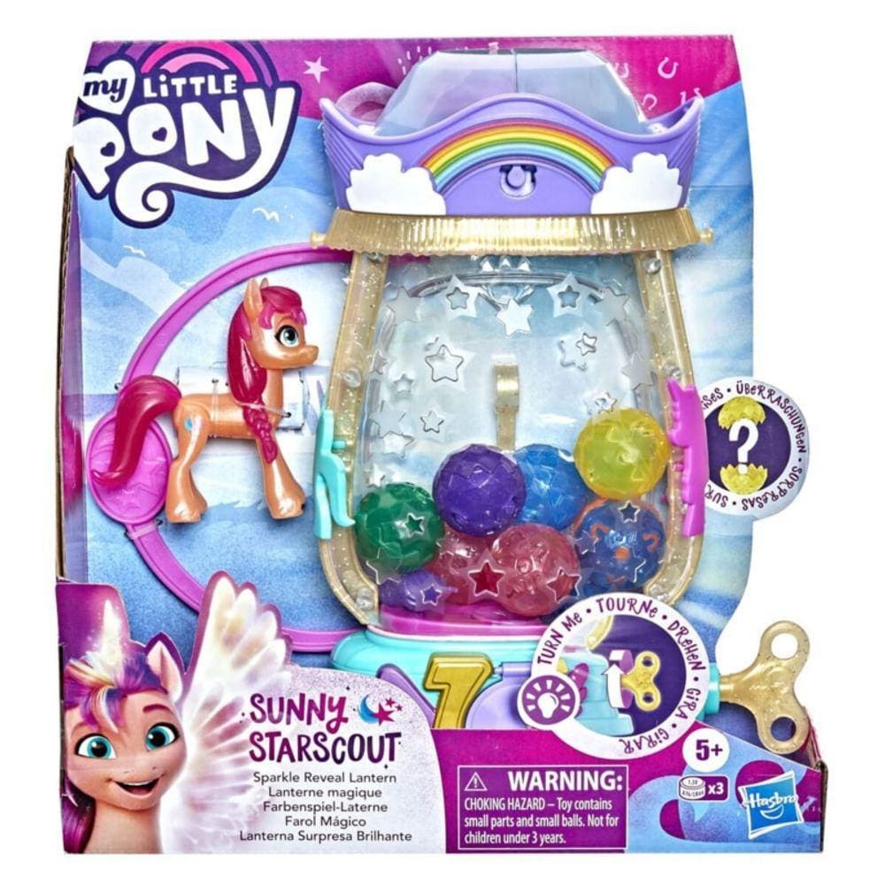 Boneco de ação My Little Pony Sunny Starscout com iluminação