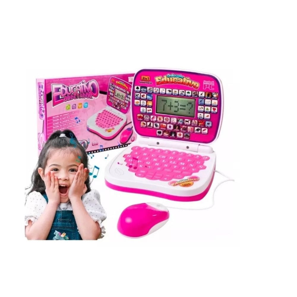 Didática educacional de informática para meninas rosa