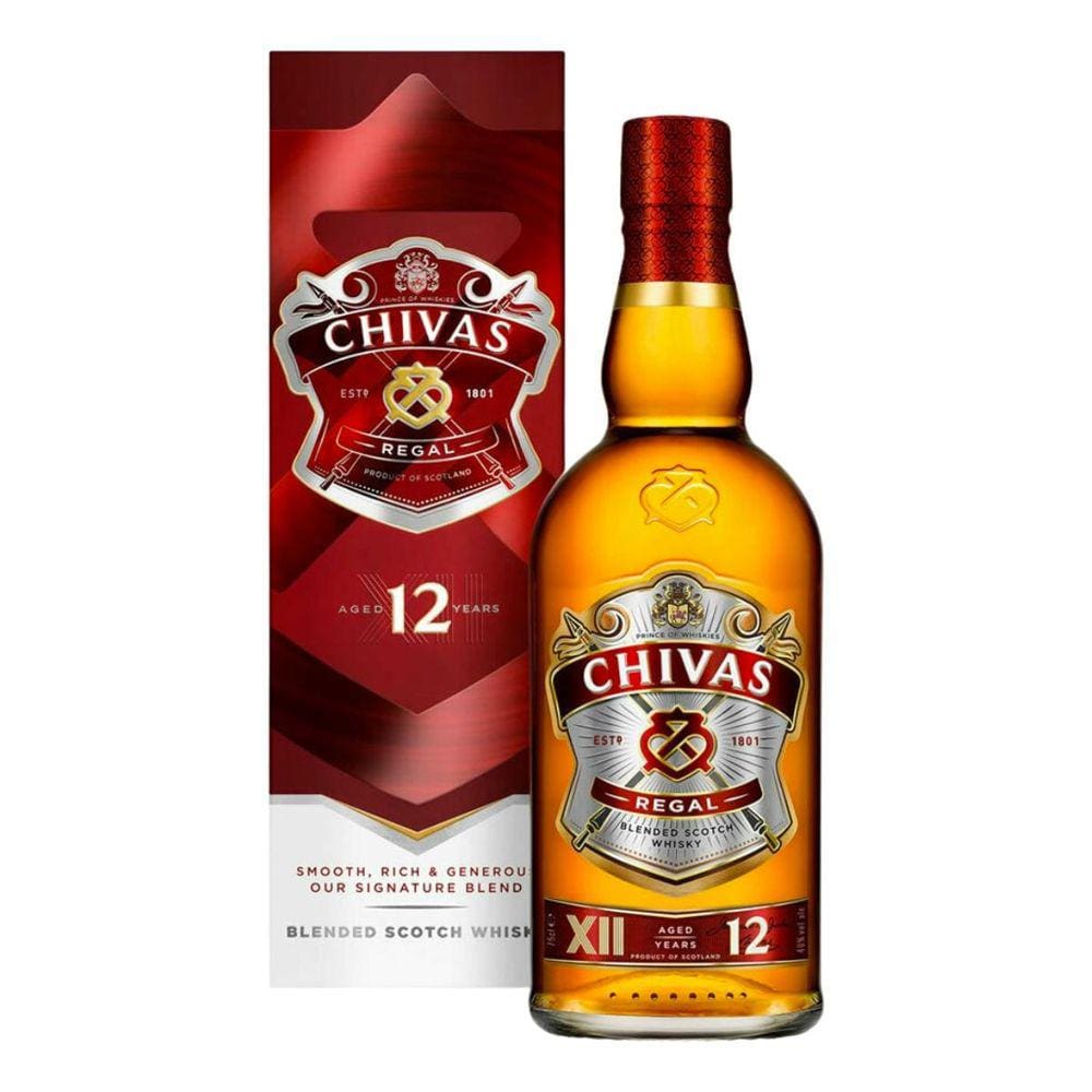 Whisky Chivas Regal 12 Anos 1000 Ml