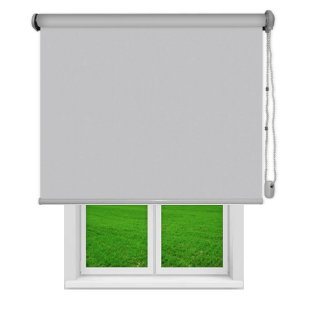 Cortina Persiana De Rolo Blackout Pvc Corta Luz L 1,4x1,2 A