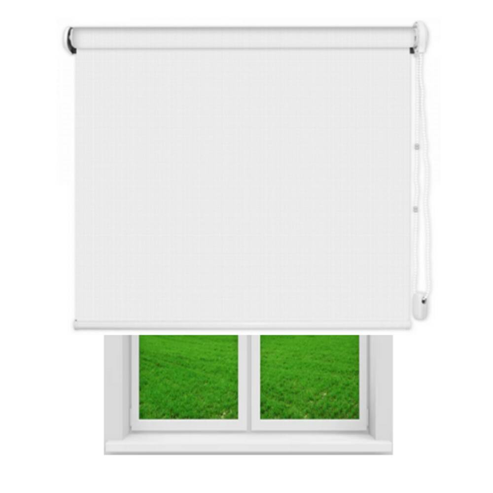 Cortina Persiana De Rolo Blackout Pvc Corta Luz L 1,3x2,1 A