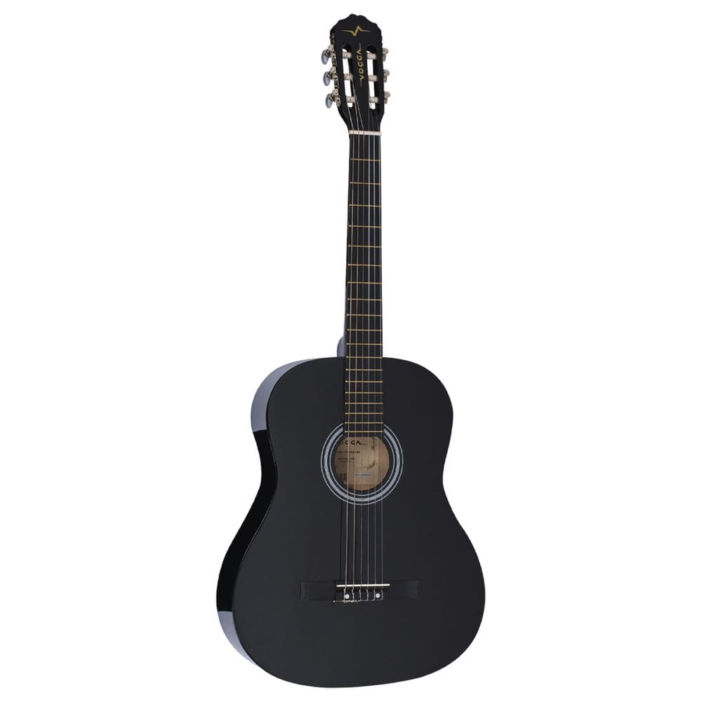 Violão Acústico Vogga Clássico Vca204n Bk Brilhante 6 Cordas nylon