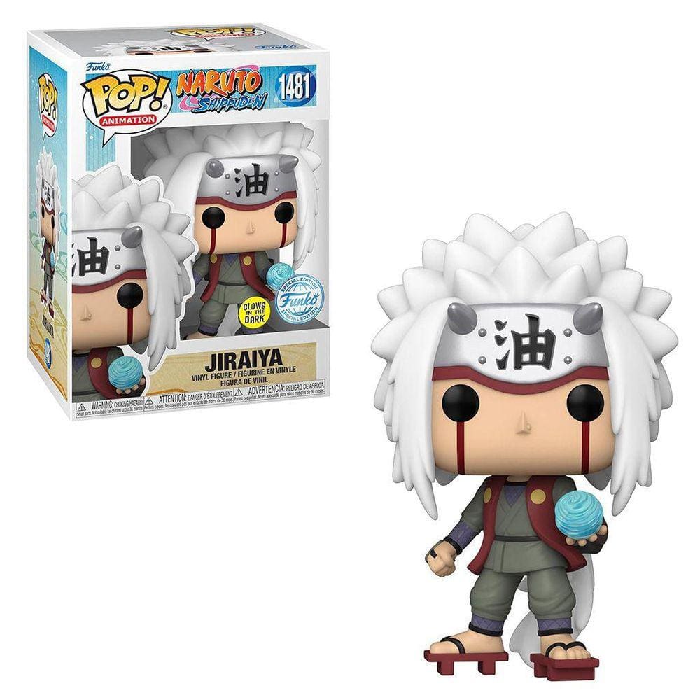Funko Pop Anime Naruto Shippuden Jiraiya Rasengan 1481 Glows
