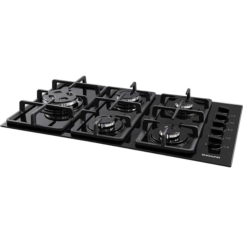 Cooktop Suggar 5 Bocas com Tripla Chama em Ferro Fundido FG5335VP Bivolt