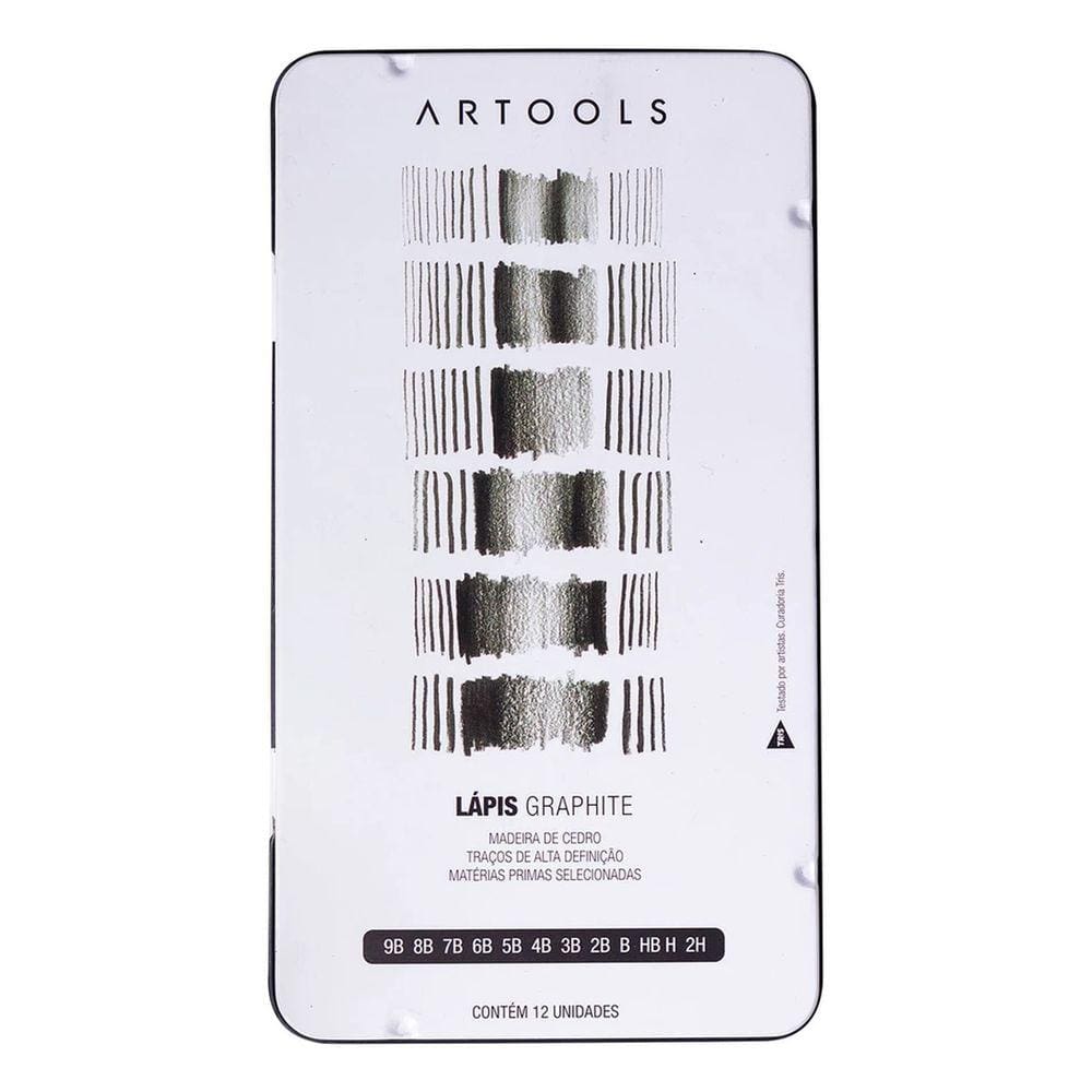 Estojo Lapis Grafite Artools