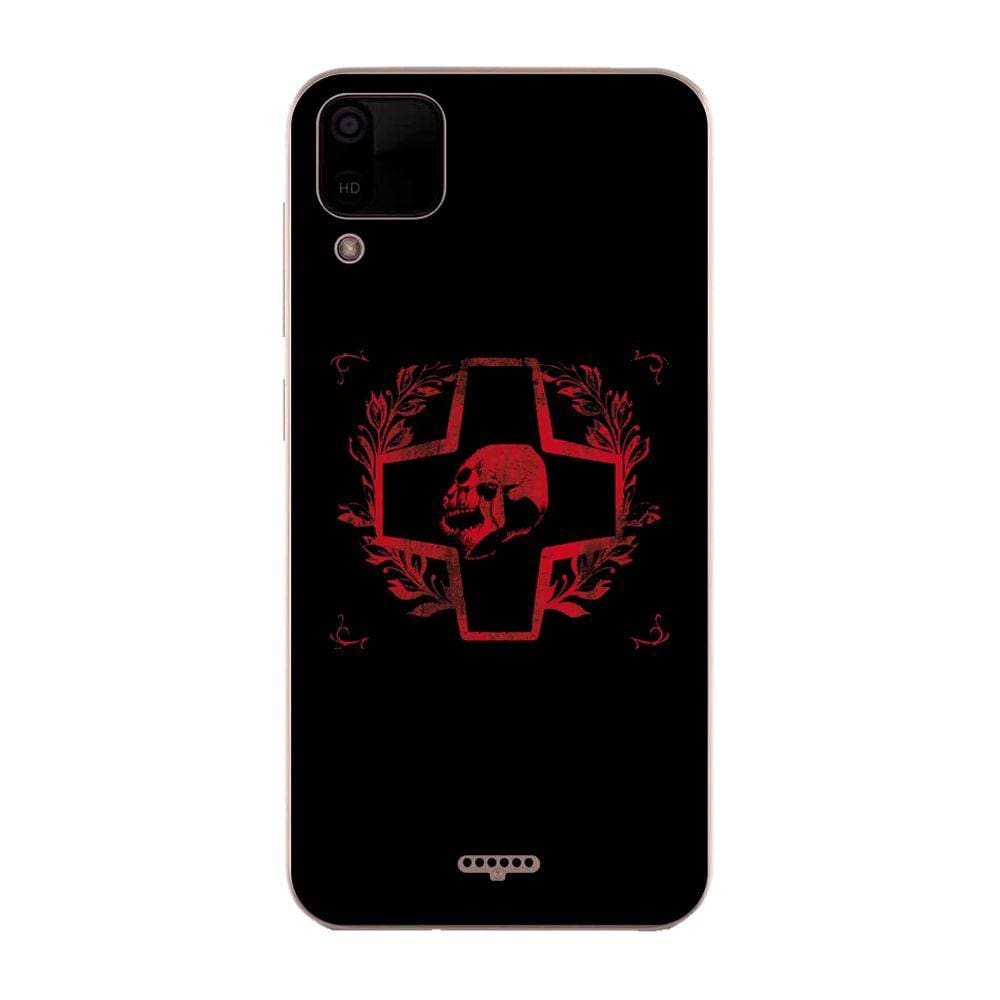 Capa Adesivo Skin023 Verso Para Multilaser E 2