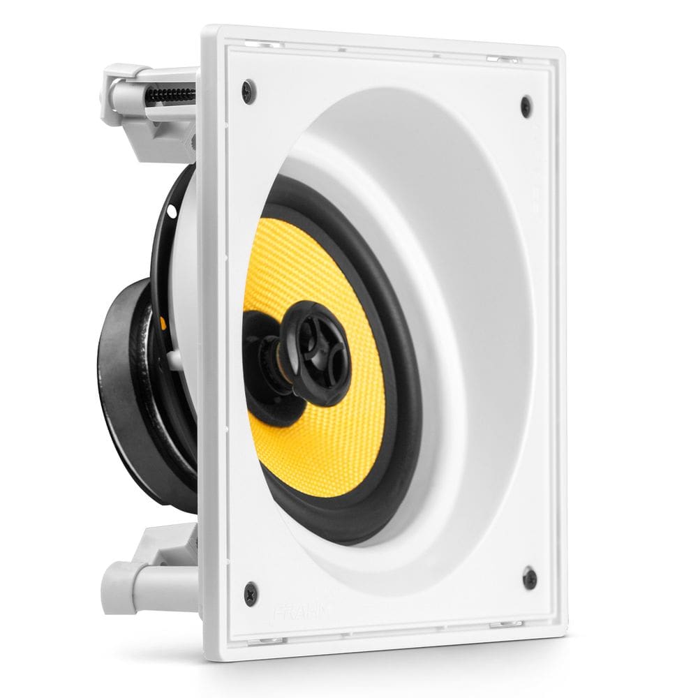 Caixa De Som Arandela Frahm 8 Pol Embutir Quadrada 100W Rms