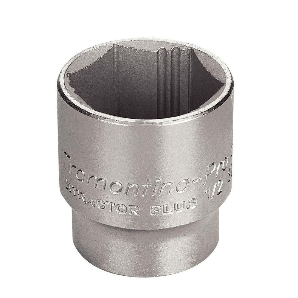 Soquete Xtractor Plus Em Aço Cromo Vanádio 32 Mm - Encaixe 1/2” Tramontina Pro Tramontina