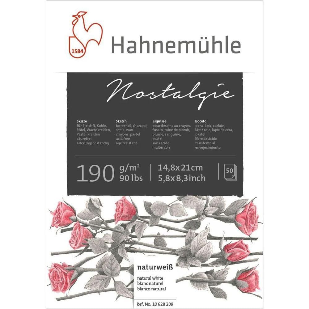 Bloco Desenho Nostalgie 190g Hahnemuhle
