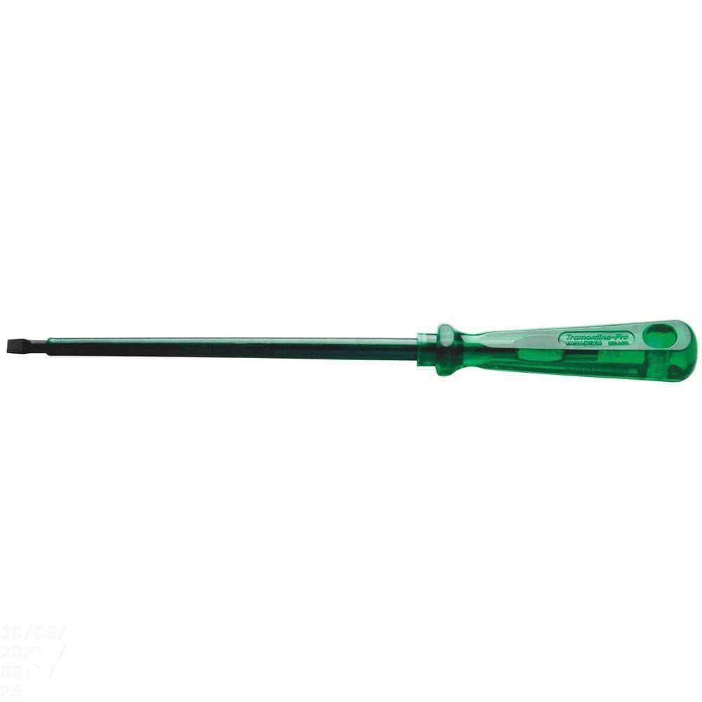 Chave De Fenda Isolada Ponta Chata Em Aço Cromo Vanádio 3x200 Mm (1/8x8”) Tramontina Pro Tramontina