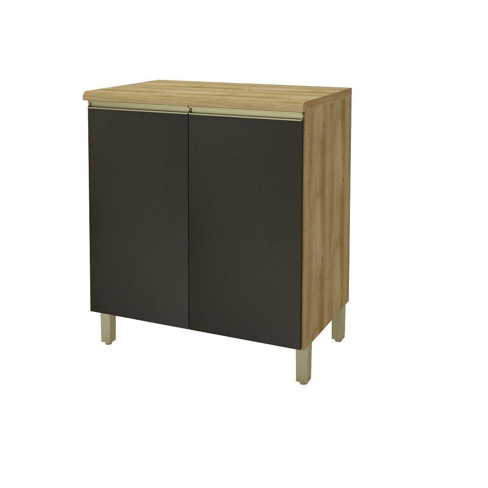 Balcão de Cozinha 2 Portas com Tampo 80cm Star Indekes