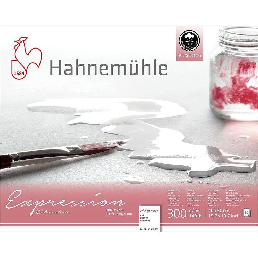 Bloco Aquarela Expression 300g Hahnemuhle