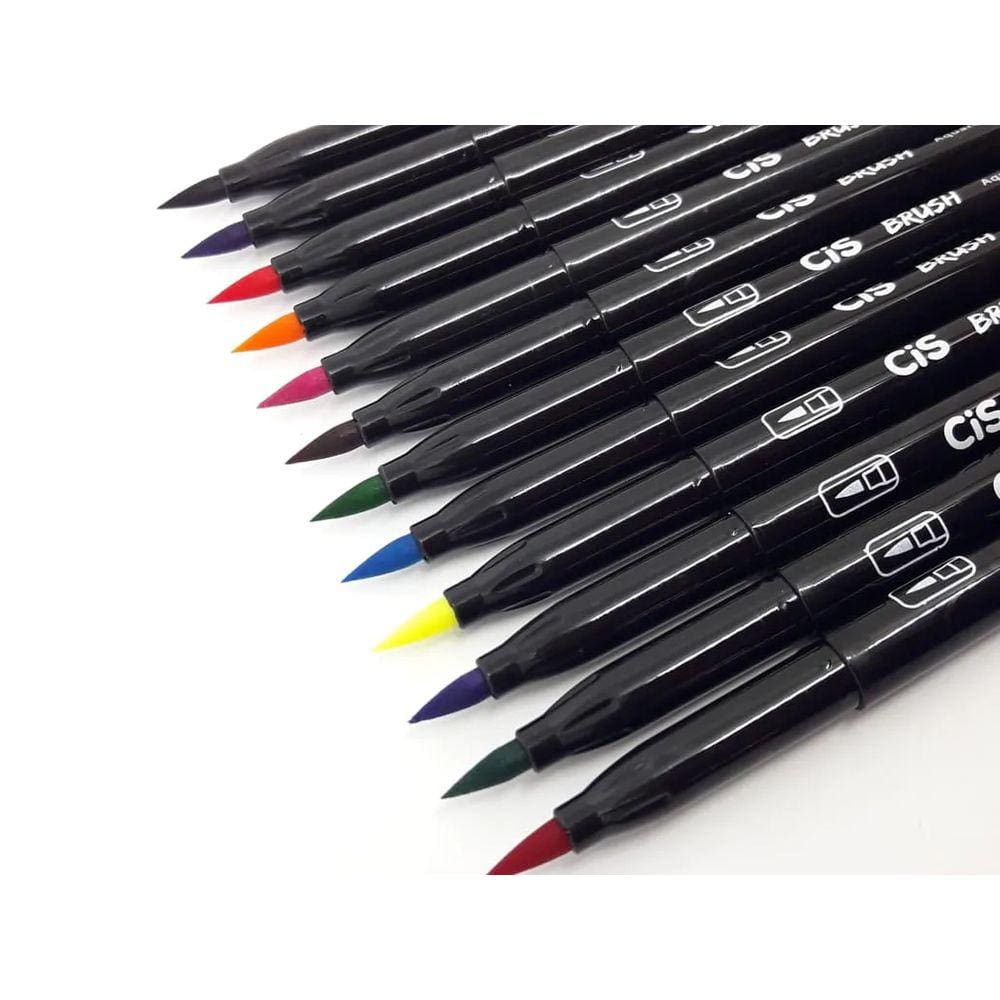 Kit Marcador Artistico Brush Aquarelavel Cis Escolha As Cores