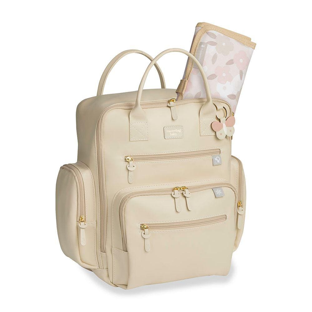 Mochila Urban Borboleta Marfim - Masterbag Baby